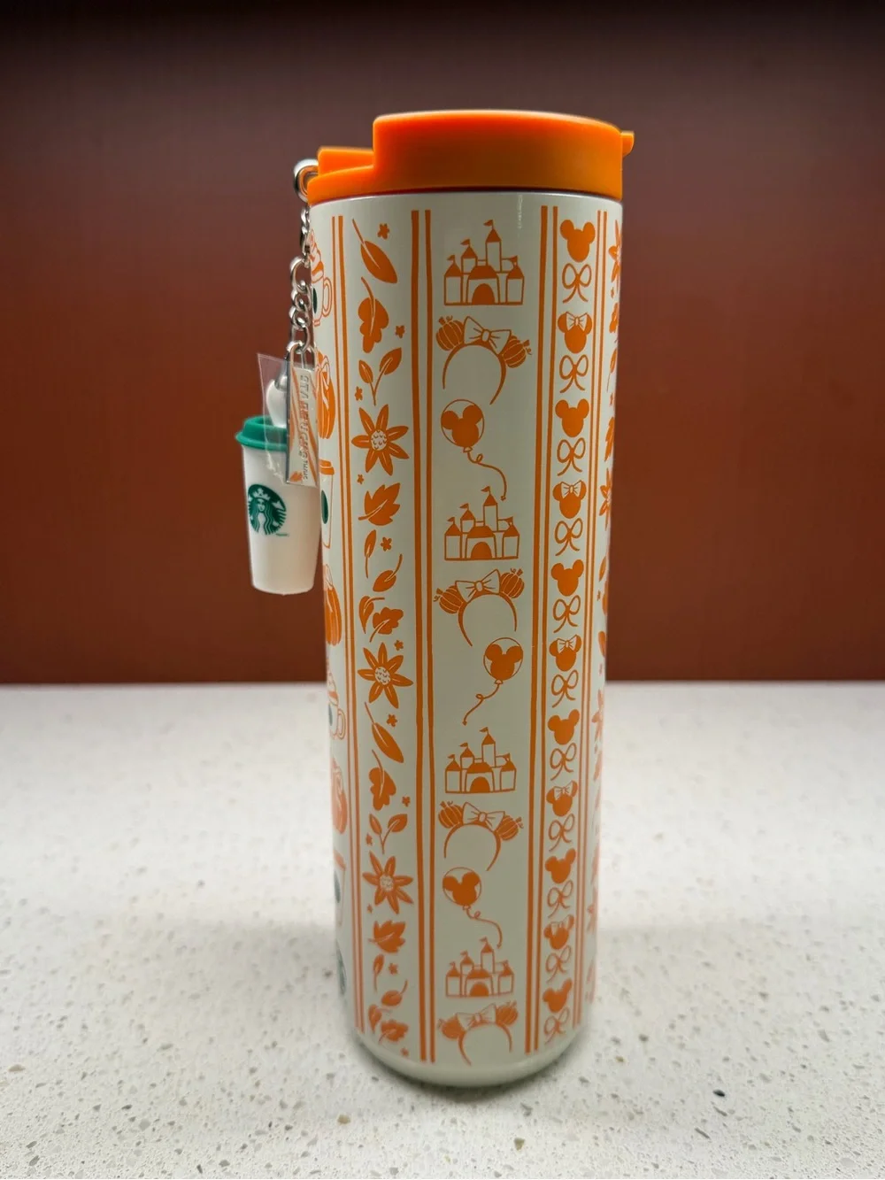NEW 2026 DISNEY WORLD STARBUCKS PUMPKIN SPICE FALL COLLECTION 16oz TUMBLER